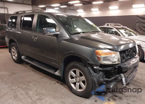 2010 Nissan Armada Se z USA, uszkodzony, nr VIN 5N1AA0NC9AN613657